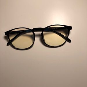 Black Frame Blue Light Glasses